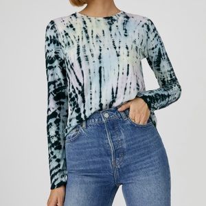 The Reformation - Eddie Long Sleeve Tie-dye Shirt